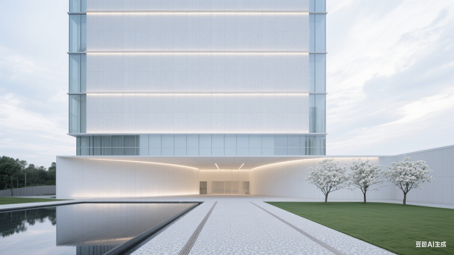 珠江新城写字楼照明