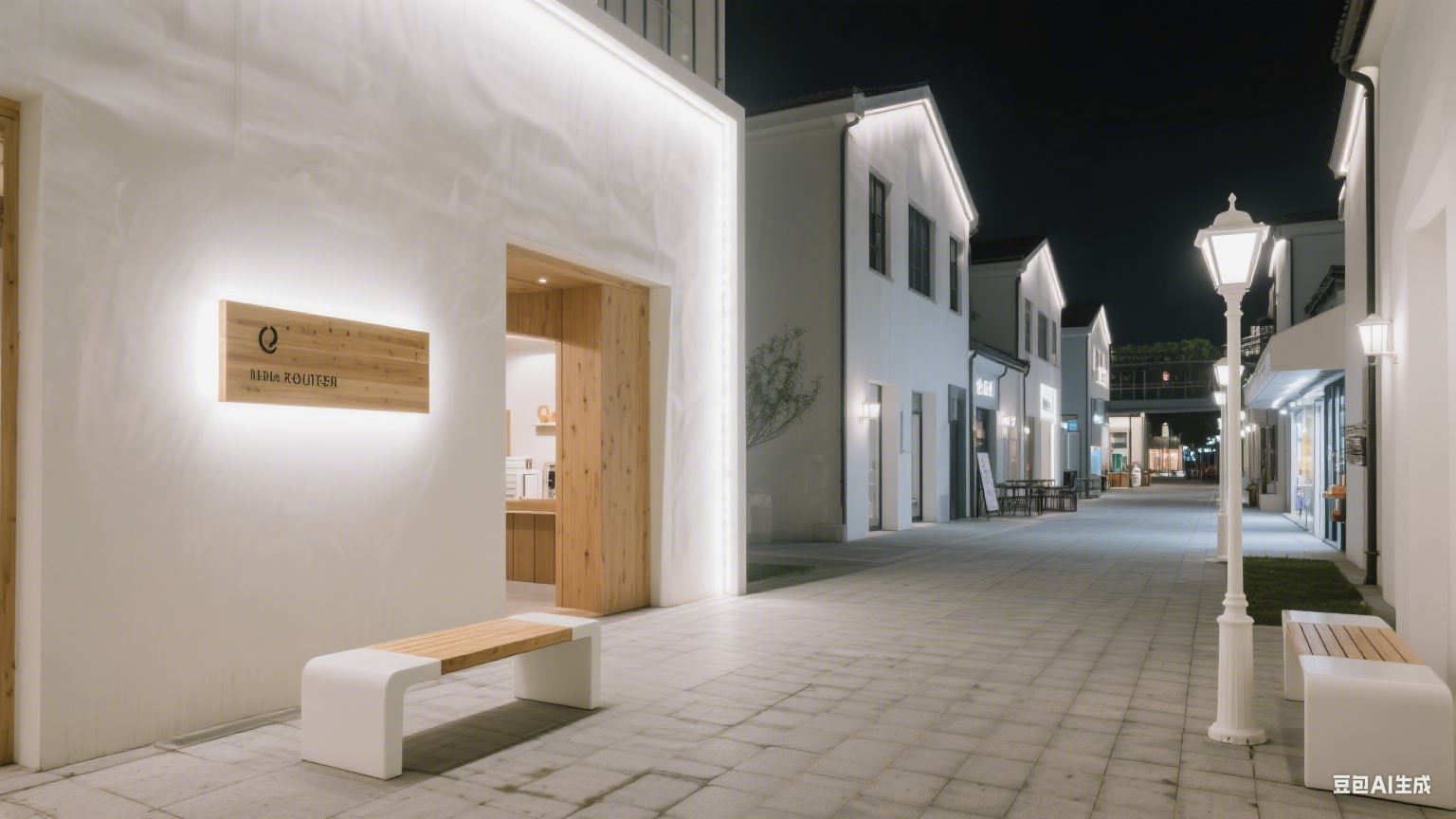 文创园区商业街照明